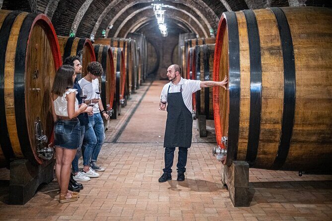 Tour of the historical cellars in Montepulciano - Starting at Piazza Grande and Palazzo del Capitano: The Walk Sets the Tone