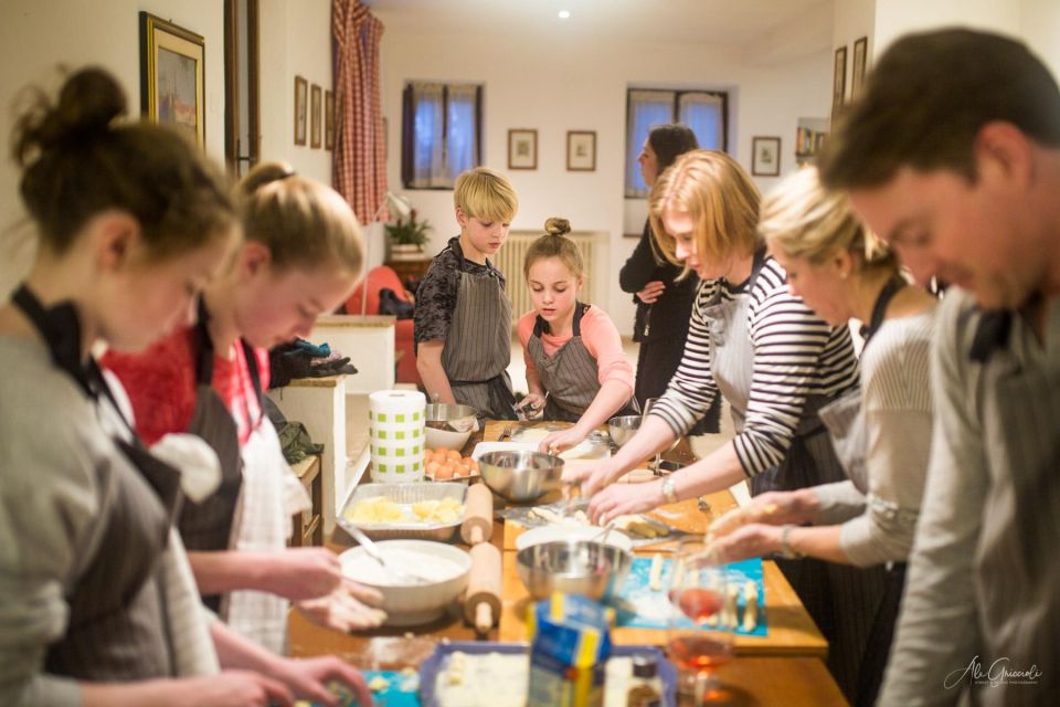 Tuscan Culinary Secrets Unveiled: Cooking Class & Dinner - Dinner finale with award-winning organic wines