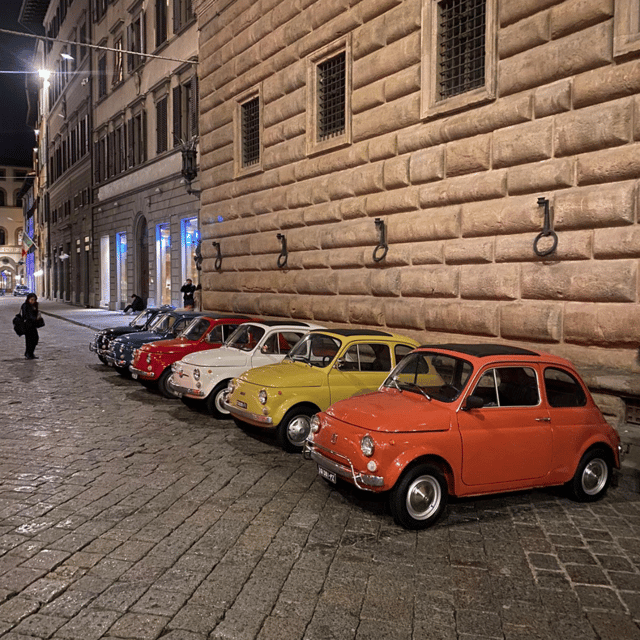 Tuscan Evening Tour: Fiat 500, 8:30 to 10 PM - Why a roof-down Fiat 500 feels special after dark