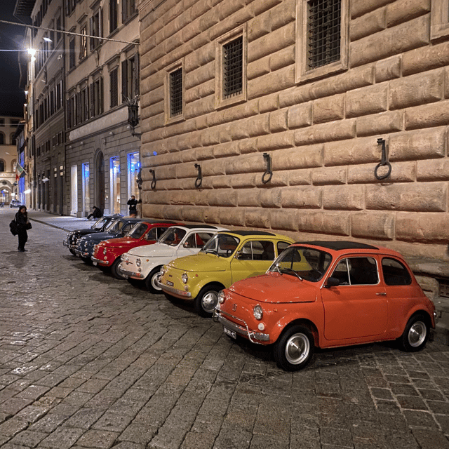 Tuscan Evening Tour: Fiat 500, 8:30 to 10 PM - Stops made for views and camera-ready moments