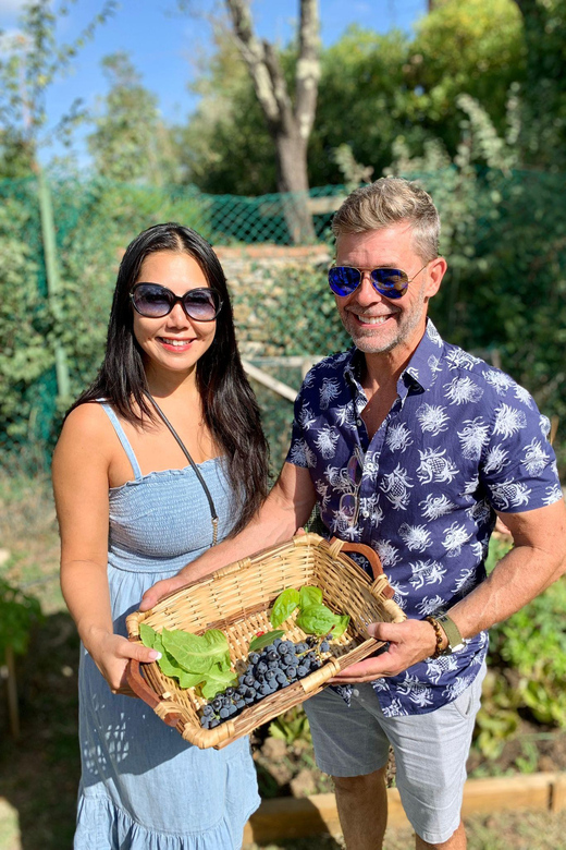 Tuscany: Cooking, Dinner & Live Opera in the countryside - The veggie garden and vineyard walk: what you actually get to do