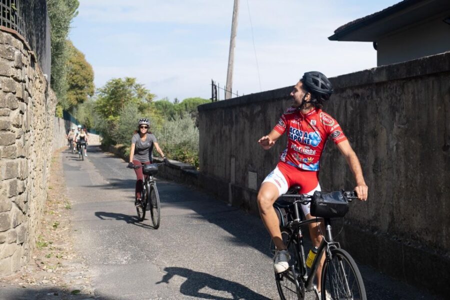 Tuscany Hills Bike Tour with Lunch at farm and Wine Tasting - The Chianti ride that earns its lunch