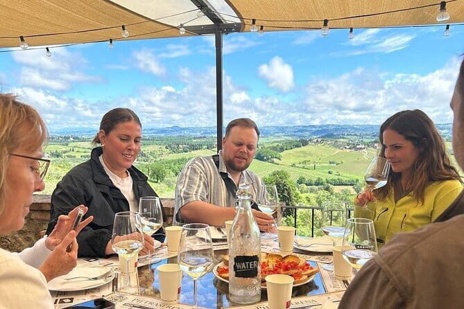 Tuscany Wine Tour: 2 Wineries & San Gimignano from Florence - Winery stop one: the Chianti-region tasting school experience