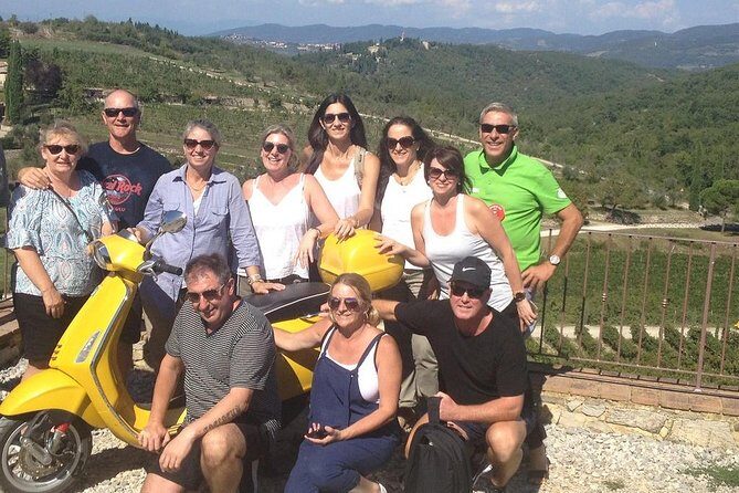 Vespa Tour with Lunch&Chianti Winery from Siena - Casale dello Sparviero Winery: Cypress Avenue, Cellars, and Tasting