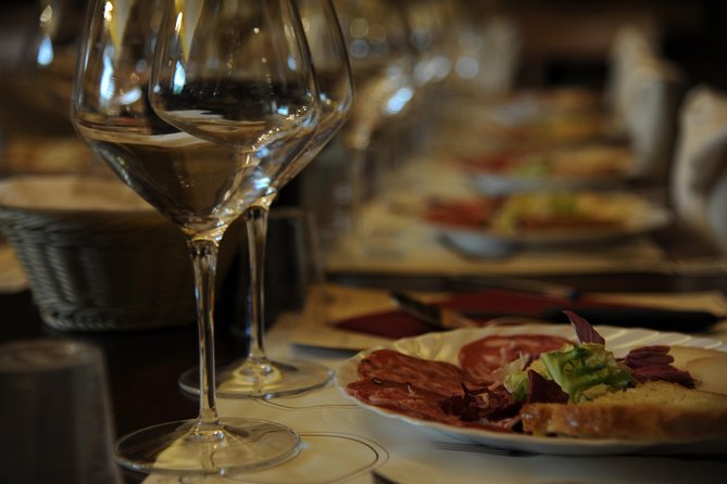 Visit Best Wineries in Tuscany - Wine Tasting & Tour - Your food pairing: pecorino, salami, bruschetta, and cantuccini