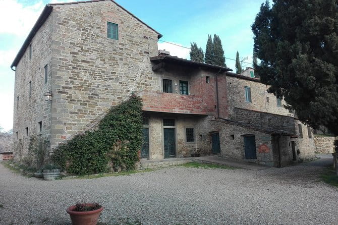 Wine Experience In Chianti Hills from Florence - Stop One at Strada Statale 222 Chiantigiana: Vine Rows, Vinegar Cellar, and a Full Tasting