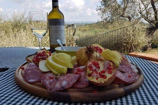 Wine Tour with Lunch and Wine Tasting - Lunch on the Tuscan menu: charcuterie, pappa al pomodoro, and a sweet finish